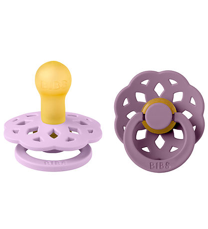 BIBS Bohemen Spenen - 2-pack - Maat 1 - Rond - Violet Sky/Mauve BIBS Bohemen Spenen - 2-pack - Maat 1 - Rond - Violet Sky/Mauve