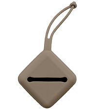 BIBS Pacifier box - Silicone - 7.5x5 cm - Dark Oak BIBS Pacifier box - Silicone - 7.5x5 cm - Dark Oak
