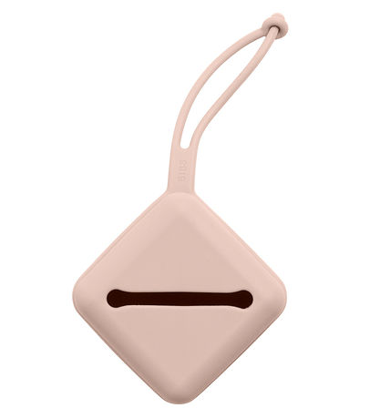 BIBS Fopspeendoosje - Silicone - 7,5x5 cm - Blush