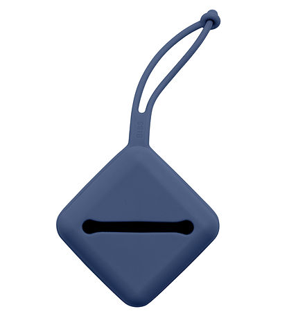 BIBS Snúðabox - Sílikon - 7,5x5 cm - Steel Blue BIBS Snúðabox - Sílikon - 7,5x5 cm - Steel Blue