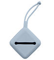 BIBS Fopspeendoosje - Silicone - 7,5x5 cm - Dusty Blue BIBS Fopspeendoosje - Silicone - 7,5x5 cm - Dusty Blue