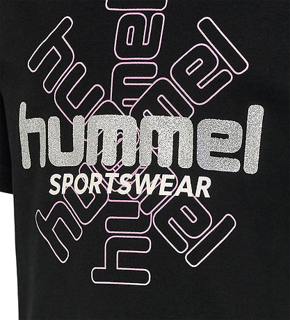 Hummel T-shirt - hmlCircly - Black