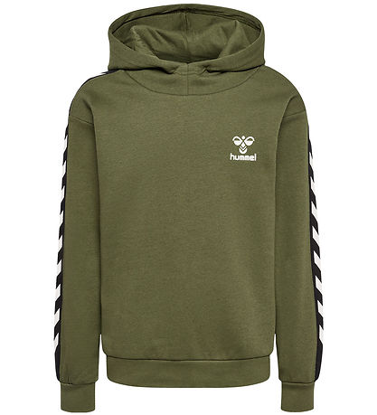 Hummel Hoodie - hmlTakao - Olive Natt
