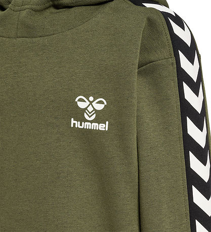Hummel Hoodie - hmlTakao - Olive Natt