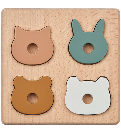 Liewood Puzzlespiel - Suki - Toskana Rose Multi Mix Liewood Puzzlespiel - Suki - Toskana Rose Multi Mix