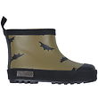 Liewood Rubber Boots w. Lining - Jesse - Bats/Khaki Liewood Rubber Boots w. Lining - Jesse - Bats/Khaki