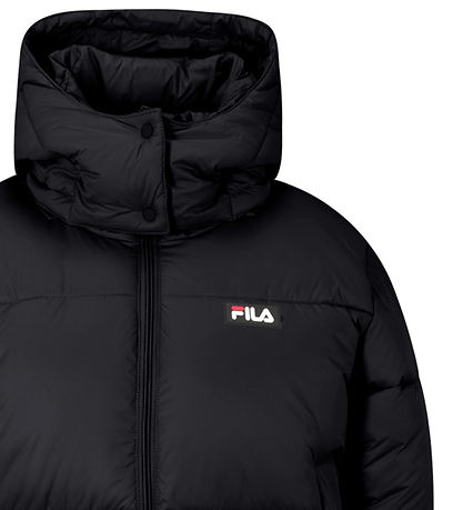 Fila Steppjacke - Buchen Cropped - Schwarz
