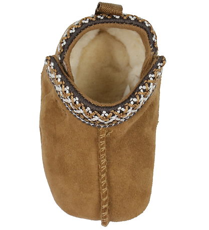 UGG Leder-Krabbelschuhe - Tasmanisch - Chestnut