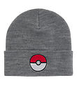Name It Beanie - NkmSkjalm - Pokémon - Grey Melange Name It Beanie - NkmSkjalm - Pokémon - Grey Melange