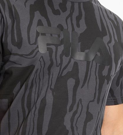 Fila T-shirt - Bethau - Camouflage Black/Grey