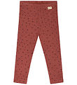 Petit Piao Leggings - Modal - Rib - Berry Dust/Dark Ed Petit Piao Leggings - Modal - Rib - Berry Dust/Dark Ed