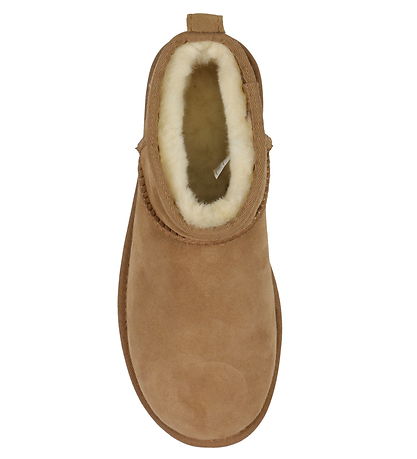 UGG Teddy Boots - W Classic Ultra Mini - Chestnut
