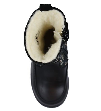 Wheat Winterstiefel - Koa High Tex - Schwarz m. Blumen