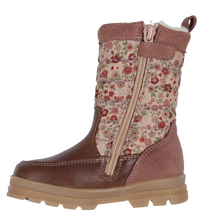 Wheat Winter Boots - Koa High Tex - Dusty Rouge w. Flowers Wheat Winter Boots - Koa High Tex - Dusty Rouge w. Flowers