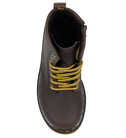 Dr. Martens Boots - 1460 J Wildhorse Lamps - Dark Brown