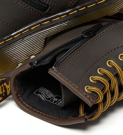 Dr. Martens Boots - 1460 J Wildhorse Lamps - Dark Brown