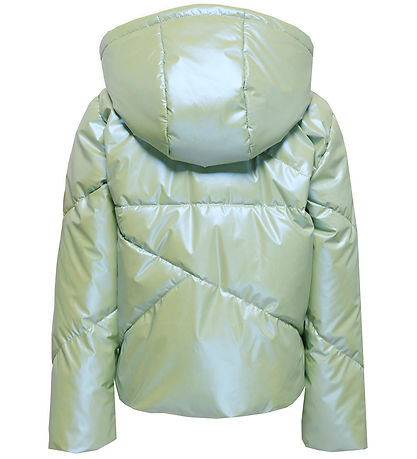 Kids Only Puffer Jacket - KogJodie - Smoke Green