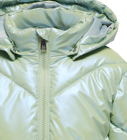 Kids Only Puffer Jacket - KogJodie - Smoke Green