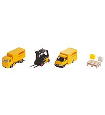 Siku Gift Set - 7 Parts - 8 cm - DHL Logistics Set Siku Gift Set - 7 Parts - 8 cm - DHL Logistics Set