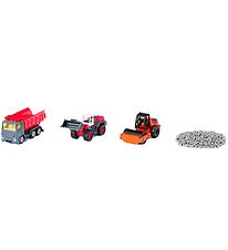 Siku Gift Set - 4 Parts - 8 cm - Road work Siku Gift Set - 4 Parts - 8 cm - Road work