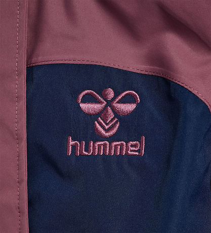Hummel 쉘 재킷 - hmlMonsun Tex - 로즈 브라운