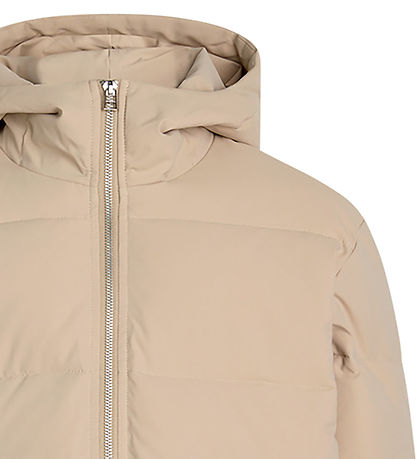 Grunt Polstret Jakke - Wewi - Taupe Brown