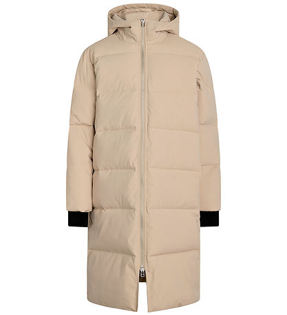 Grunt Polstret Jakke - Wewi - Taupe Brown