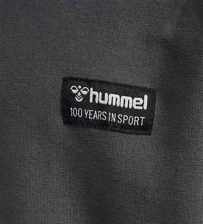 Hummel Hoodie - hmlGlen - Asphalt