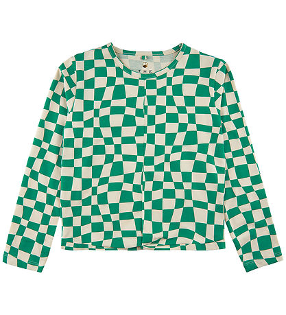 The New Bluse - TnHarriet - Bosphorus/Weiß Kariert