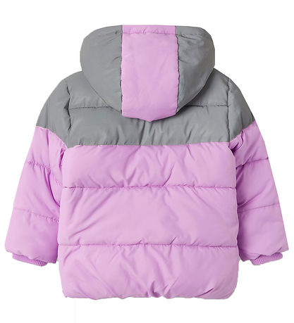 Name It Puffer Jacket - NmfMaren - Violet Tulle w. Unicorn