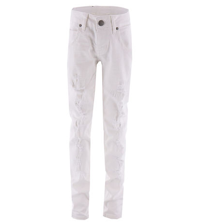 Hound Jeans - Pipe Ripped - White Denim
