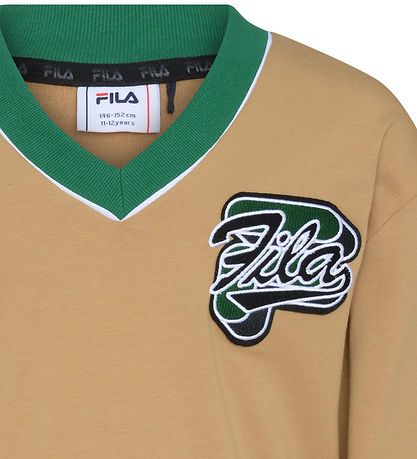 Sweat-shirt Fila - Recadrée - Tannheim - Café glacé Sweat-shirt Fila - Recadrée - Tannheim - Café glacé