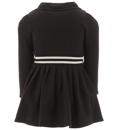 Moncler Kjole - Svart m. Hvit Moncler Kjole - Svart m. Hvit