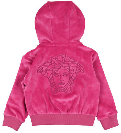 Versace Cardigan velúr - Fuchsia M. Lógó