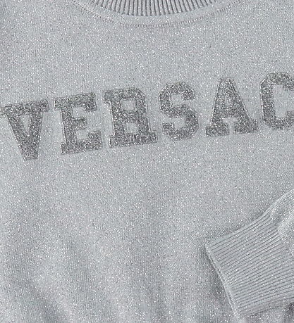 Versace Blouse - Knitted - Silver
