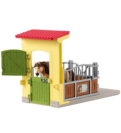 Schleich Farm World - 25x13x18 cm - Ponybox m. Isländischer Heng