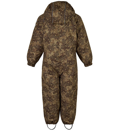 Mikk-Line Snowsuit - Recycled - Kelp w. Print