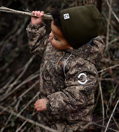 Mikk-Line Snowsuit - Recycled - Kelp w. Print