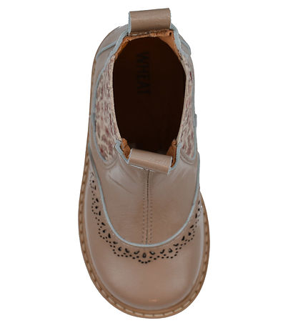 Wheat Boots - Champ - Beige w. Flowers