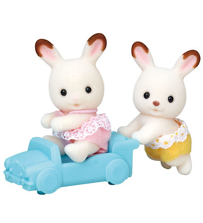 - Chocolate Rabbit Twins Sylvanian Families - 5420 - Chocolate Rabbit Twins Sylvanian Families - 5420
