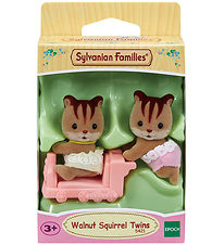 Sylvanian Families - Walnut Squirrel Twins - 5421 Sylvanian Families - Walnut Squirrel Twins - 5421