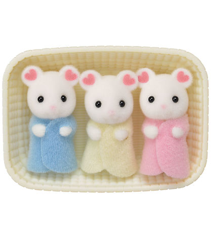 - Marshmallow Mouse Triplets Sylvanian Families - 5337 - Marshmallow Mouse Triplets Sylvanian Families - 5337