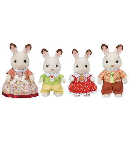 - Chocolate Rabbit Family Sylvanian Families - 5655 - Chocolate Rabbit Family Sylvanian Families - 5655