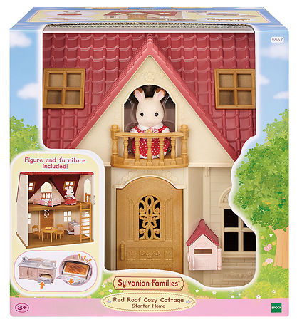 Sylvanian Families - Red Roof Cosy Cottage Starter Home - 5567 Sylvanian Families - Red Roof Cosy Cottage Starter Home - 5567