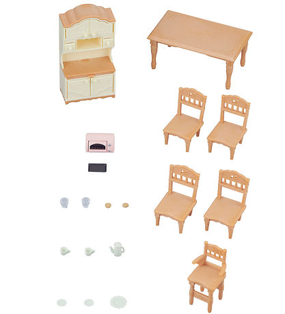 Sylvanian Families - Dining Room Set - 5340 Sylvanian Families - Dining Room Set - 5340