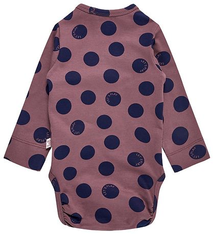 Hummel Bodysuit l/s - hmlDotty - Rose Brown
