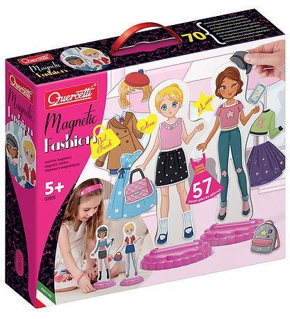 Poupées à habiller Quercetti - Mode magnétique - Meilleur Friend Poupées à habiller Quercetti - Mode magnétique - Meilleur Friend