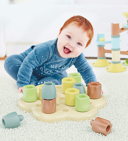 Quercetti Pin mosaic - Chunky Peggy Playbio - 13 Parts - 84162