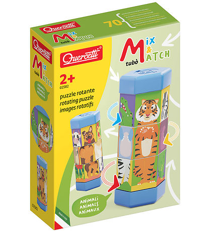 Rotation Puzzle Quercetti - Mix & Match - 2582 Rotation Puzzle Quercetti - Mix & Match - 2582