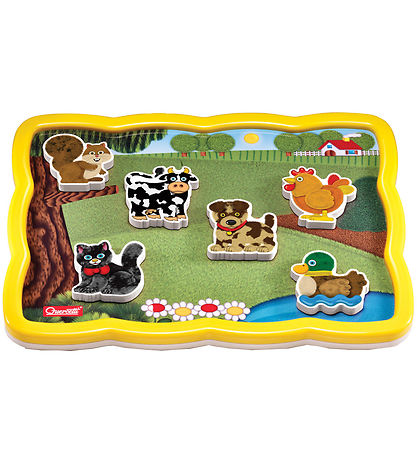 Quercetti Magnetisch Puzzlespiel - 13 Teile - 0230